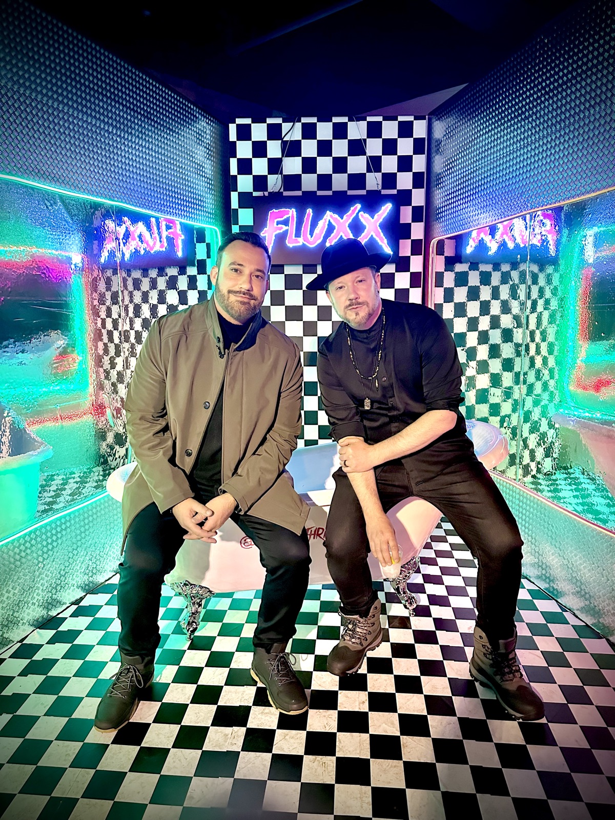 Kieran and Brendan Murphy at the Fluxx premiere